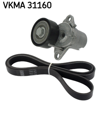 SKF VKMA 31160 hosszbordás szíj készlet AUDI CUPRA SEAT SKODA VW