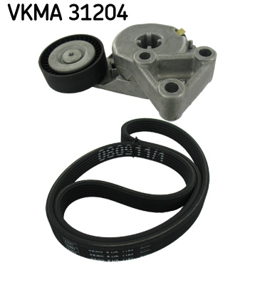 SKF VKMA 31204 hosszbordás szíj készlet AUDI SEAT SKODA VW