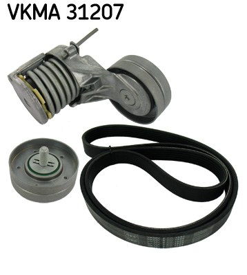 SKF VKMA 31207 hosszbordás szíj készlet SEAT SKODA VW