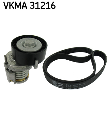 SKF VKMA 31216 hosszbordás szíj készlet AUDI SEAT SKODA VW