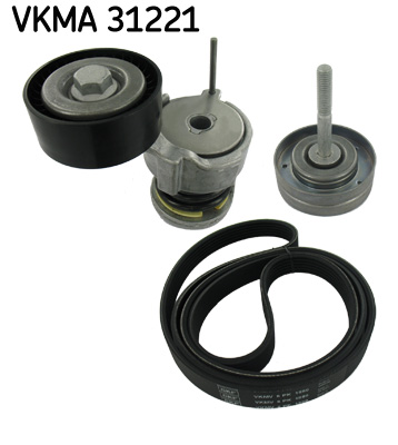 SKF VKMA 31221 hosszbordás szíj készlet SEAT SKODA VW