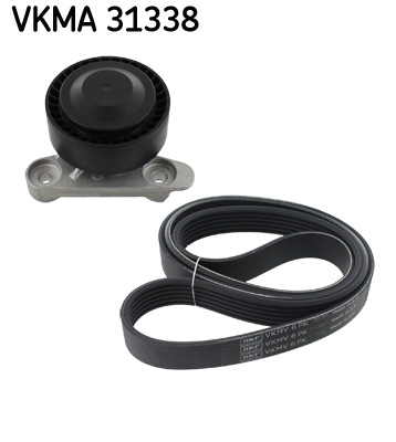 SKF VKMA 31338 hosszbordás szíj készlet SEAT SKODA VW