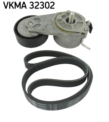 SKF VKMA 32302 hosszbordás szíj készlet ABARTH ALFA ROMEO CHRYSLER FIAT LANCIA OPEL VAUXHALL ZASTAVA