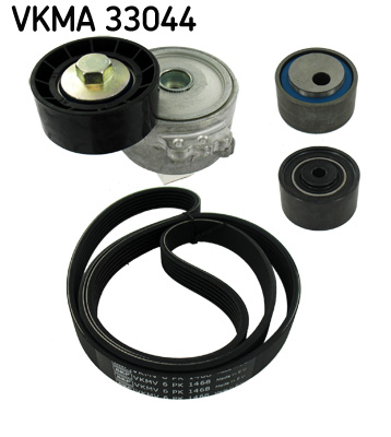 SKF VKMA 33044 hosszbordás szíj készlet CITROËN FIAT LANCIA PEUGEOT