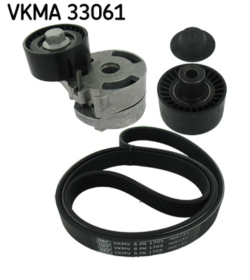 SKF VKMA 33061 hosszbordás szíj készlet CITROËN FORD MAZDA PEUGEOT