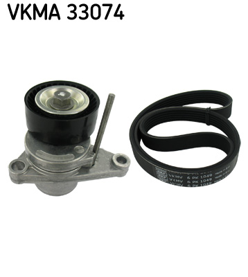 SKF VKMA 33074 hosszbordás szíj készlet CITROËN PEUGEOT