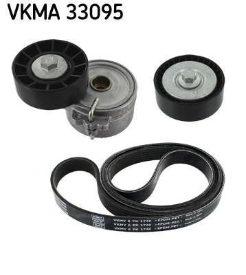 SKF VKMA 33095 hosszbordás szíj készlet CITROËN FIAT LANCIA PEUGEOT