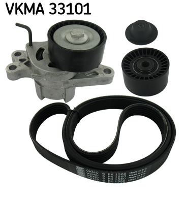 SKF VKMA 33101 hosszbordás szíj készlet CITROËN PEUGEOT
