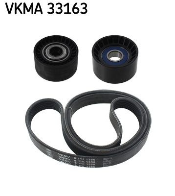 SKF VKMA 33163 hosszbordás szíj készlet CITROËN FIAT PEUGEOT TOYOTA