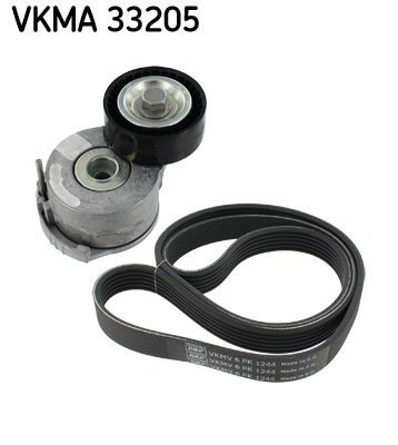 SKF VKMA 33205 hosszbordás szíj készlet CITROËN FIAT PEUGEOT TOYOTA