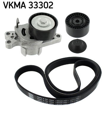 SKF VKMA 33302 hosszbordás szíj készlet CITROËN FIAT PEUGEOT