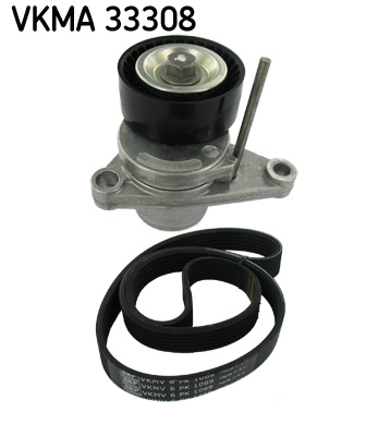 SKF VKMA 33308 hosszbordás szíj készlet CITROËN PEUGEOT