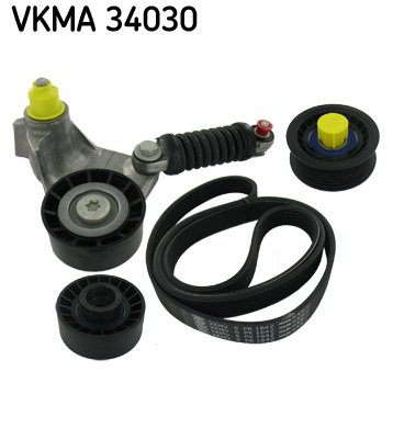SKF VKMA 34030 hosszbordás szíj készlet FORD JAGUAR