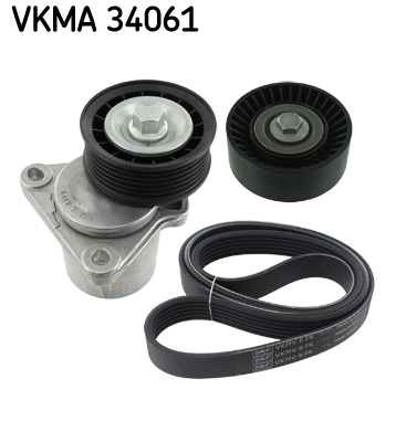 SKF VKMA 34061 hosszbordás szíj készlet FORD