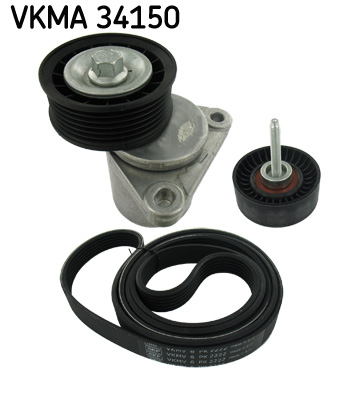 SKF VKMA 34150 hosszbordás szíj készlet FORD