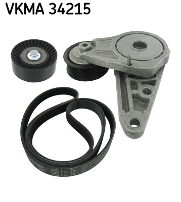 SKF VKMA 34215 hosszbordás szíj készlet FORD VOLVO