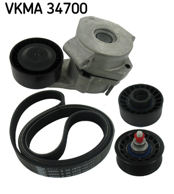 SKF VKMA 34700 hosszbordás szíj készlet CITROËN FIAT FORD PEUGEOT