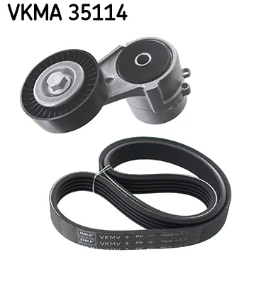SKF VKMA 35114 hosszbordás szíj készlet OPEL VAUXHALL