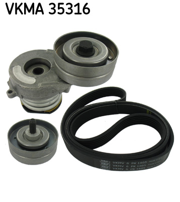 SKF VKMA 35316 hosszbordás szíj készlet OPEL VAUXHALL