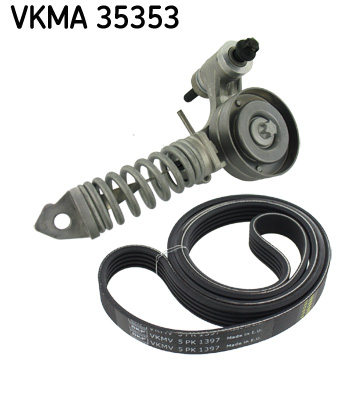 SKF VKMA 35353 hosszbordás szíj készlet CHEVROLET OPEL VAUXHALL