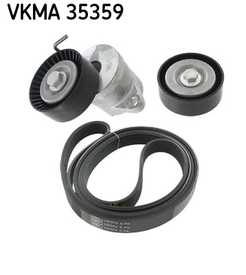 SKF VKMA 35359 hosszbordás szíj készlet CHEVROLET OPEL VAUXHALL