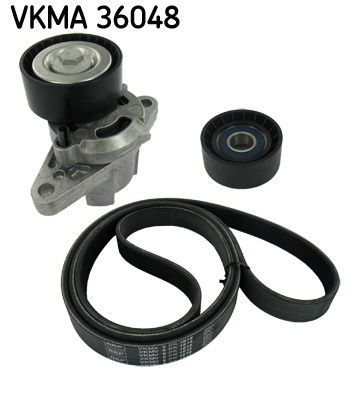 SKF VKMA 36048 hosszbordás szíj készlet DACIA RENAULT