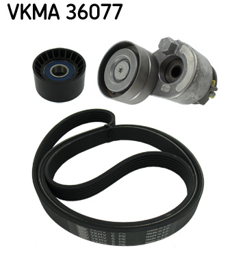 SKF VKMA 36077 hosszbordás szíj készlet NISSAN OPEL RENAULT