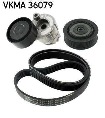 SKF VKMA 36079 hosszbordás szíj készlet DACIA LADA NISSAN RENAULT