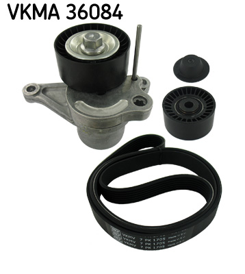 SKF VKMA 36084 hosszbordás szíj készlet NISSAN RENAULT