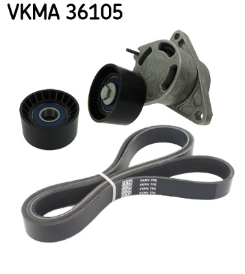 SKF VKMA 36105 hosszbordás szíj készlet NISSAN OPEL RENAULT VAUXHALL