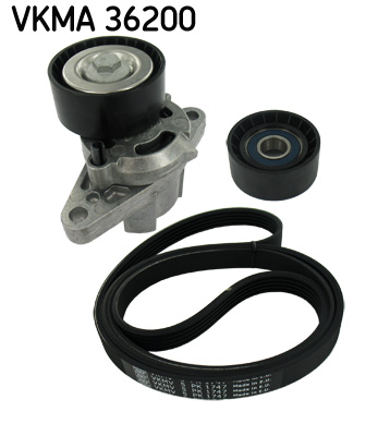 SKF VKMA 36200 hosszbordás szíj készlet DACIA NISSAN RENAULT