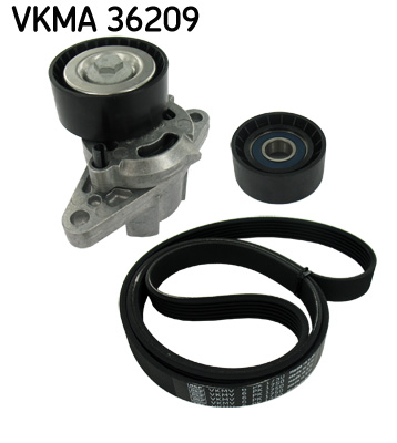 SKF VKMA 36209 hosszbordás szíj készlet RENAULT