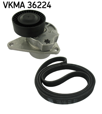 SKF VKMA 36224 hosszbordás szíj készlet VOLVO