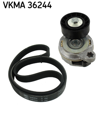 SKF VKMA 36244 hosszbordás szíj készlet VOLVO