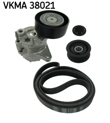 SKF VKMA 38021 hosszbordás szíj készlet MERCEDES-BENZ