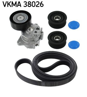 SKF VKMA 38026 hosszbordás szíj készlet MERCEDES-BENZ