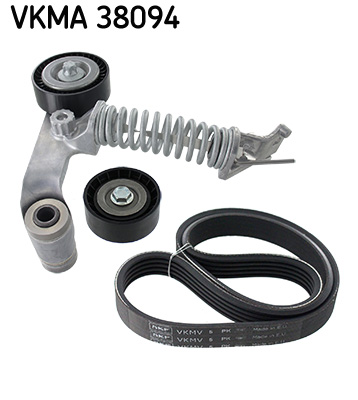 SKF VKMA 38094 hosszbordás szíj készlet MERCEDES-BENZ
