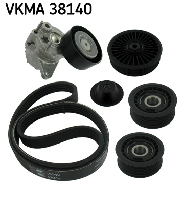SKF VKMA 38140 hosszbordás szíj készlet MERCEDES-BENZ