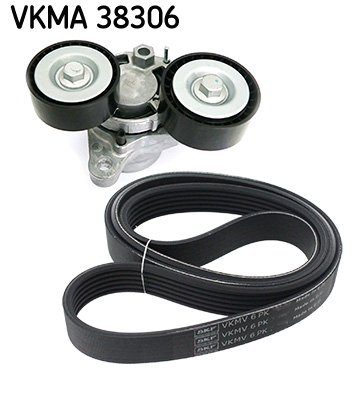SKF VKMA 38306 hosszbordás szíj készlet BMW