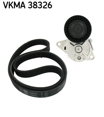 SKF VKMA 38326 hosszbordás szíj készlet BMW