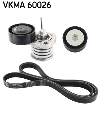SKF VKMA 60026 hosszbordás szíj készlet CHEVROLET