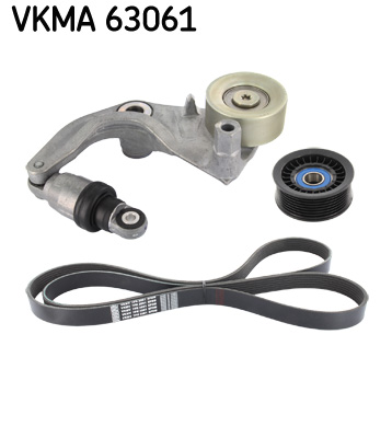 SKF VKMA 63061 hosszbordás szíj készlet HONDA