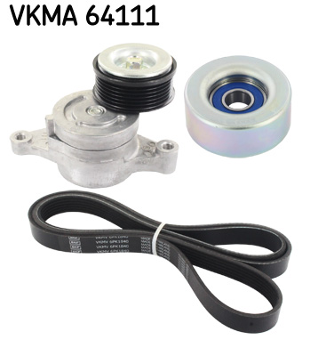 SKF VKMA 64111 hosszbordás szíj készlet MAZDA