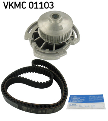 SKF VKMC 01103 Vízpumpa + fogasszíj készlet SEAT VW