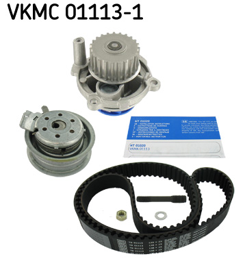 SKF VKMC 01113-1 Vízpumpa + fogasszíj készlet AUDI SEAT SKODA VW