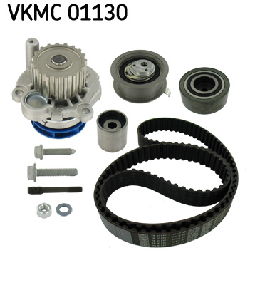 SKF VKMC 01130 Vízpumpa + fogasszíj készlet SEAT SKODA VW