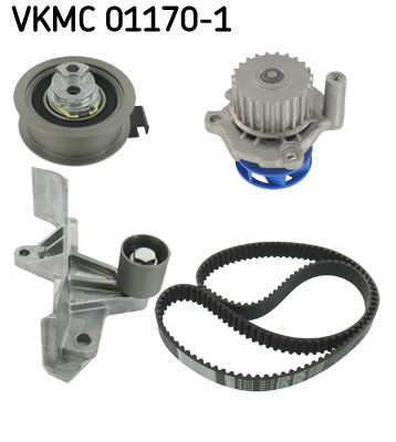 SKF VKMC 01170-1 Vízpumpa + fogasszíj készlet AUDI