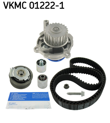 SKF VKMC 01222-1 Vízpumpa + fogasszíj készlet AUDI SEAT SKODA VW