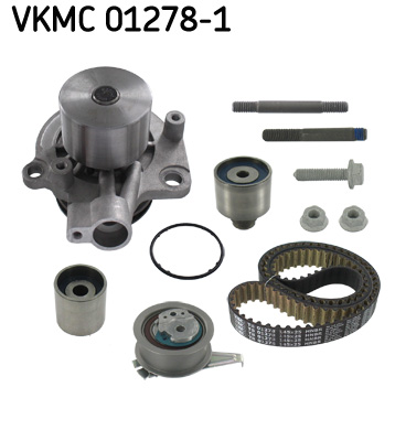 SKF VKMC 01278-1 Vízpumpa + fogasszíj készlet AUDI SEAT SKODA VW