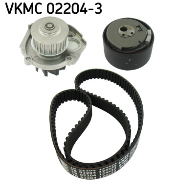 SKF VKMC 02204-3 Vízpumpa + fogasszíj készlet ABARTH ALFA ROMEO CHRYSLER FIAT JEEP LANCIA OPEL VAUXHALL